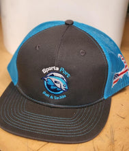 Load image into Gallery viewer, TRUCKER blue logo&amp;MESH BACK HAT
